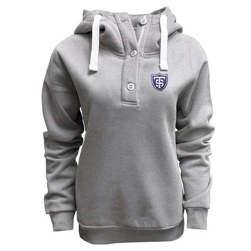 Women's Shield Lucy Button Hoodie