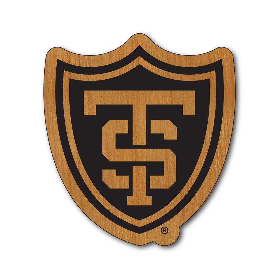 Wood Shield Magnet