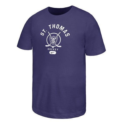 Nike Youth St. Thomas Hockey Cross Sticks Circle T-Shirt