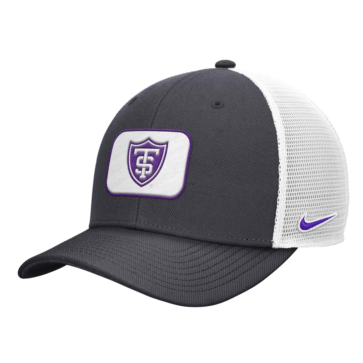Nike Anthracite Shield Patch Trucker Cap