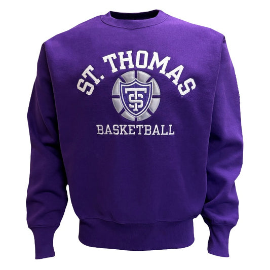 St. Thomas Basketball Arch Tackle Twill Fleece Crew
