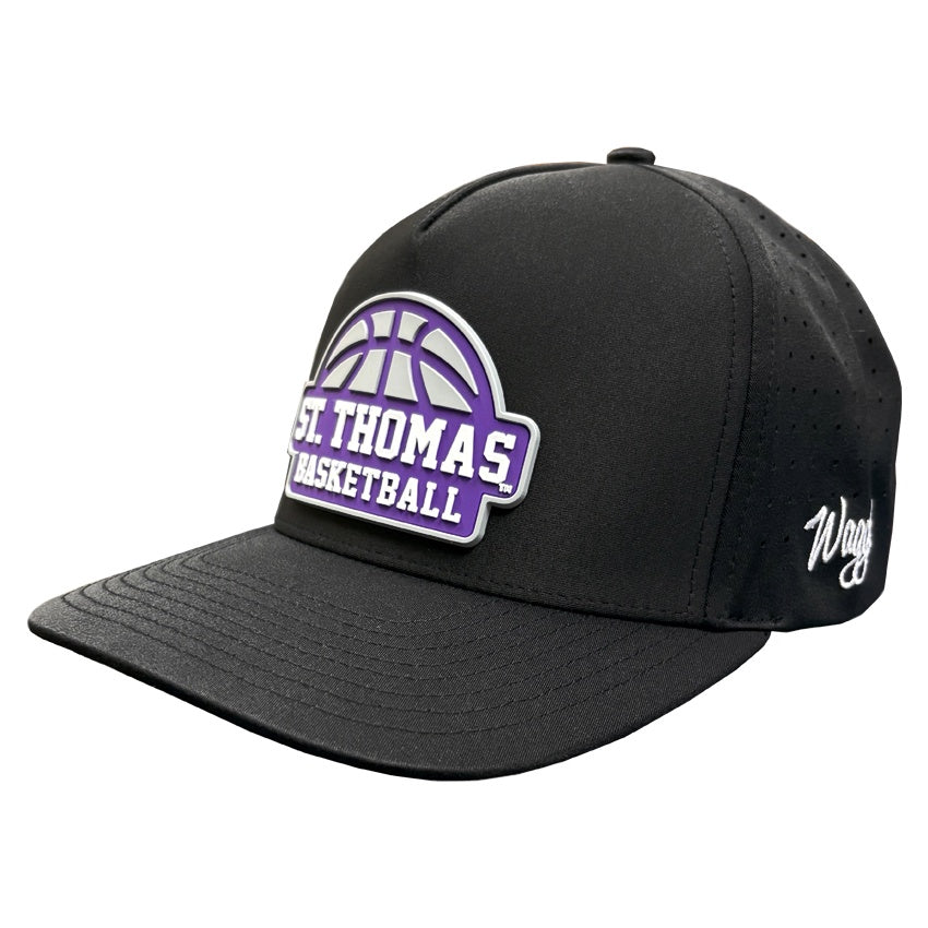 St. Thomas Basketball PVC Patch Snapback Cap