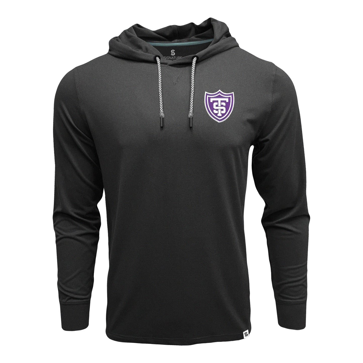 LC Woven Shield Palisade Long Sleeve Hoodie T-Shirt